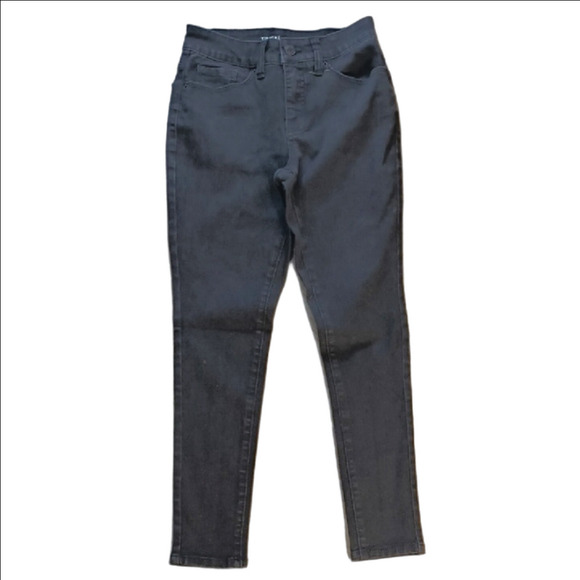 Time and Tru Women's Charcoal Skinny Jeans - Picture 1 of 4